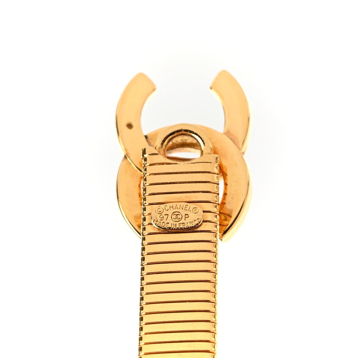 Chanel Metal CC Belt Gold 3 of 4