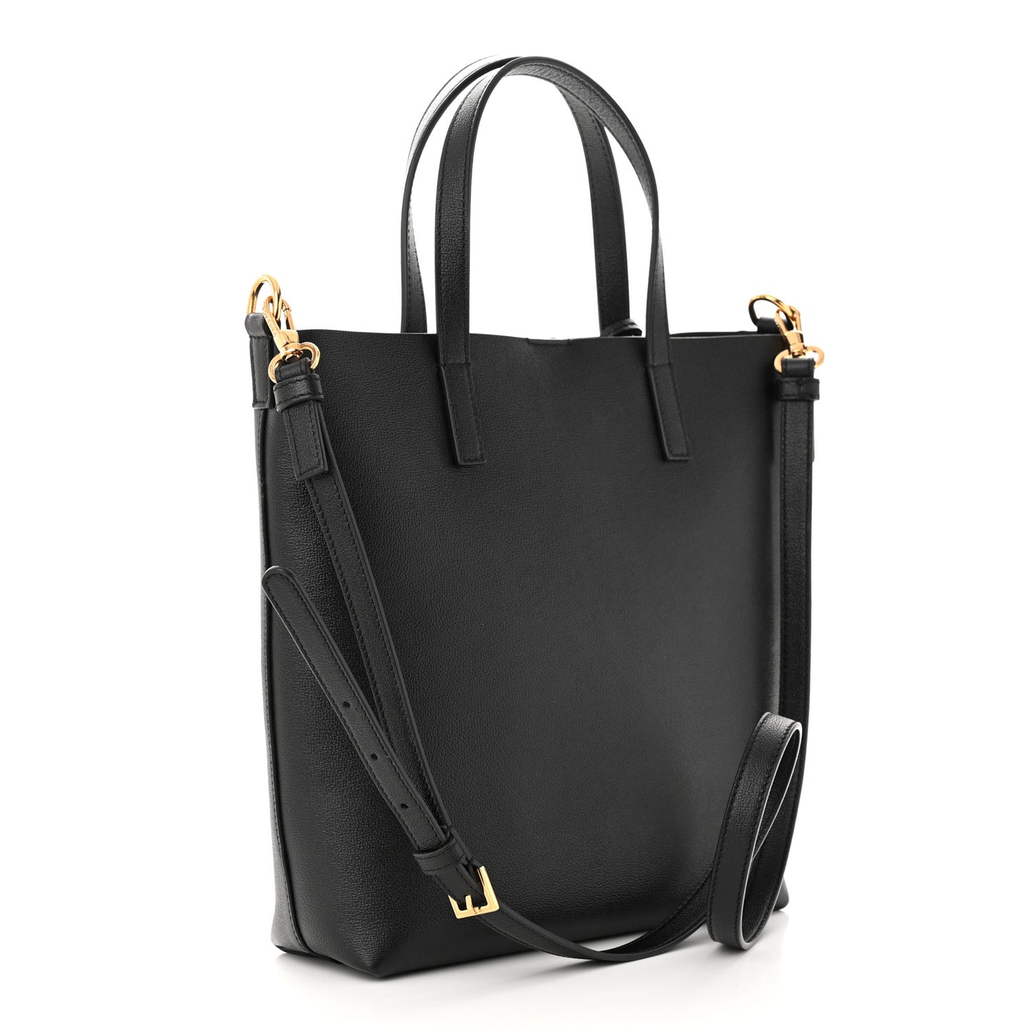 Calfskin Virtus Tote Bag Black