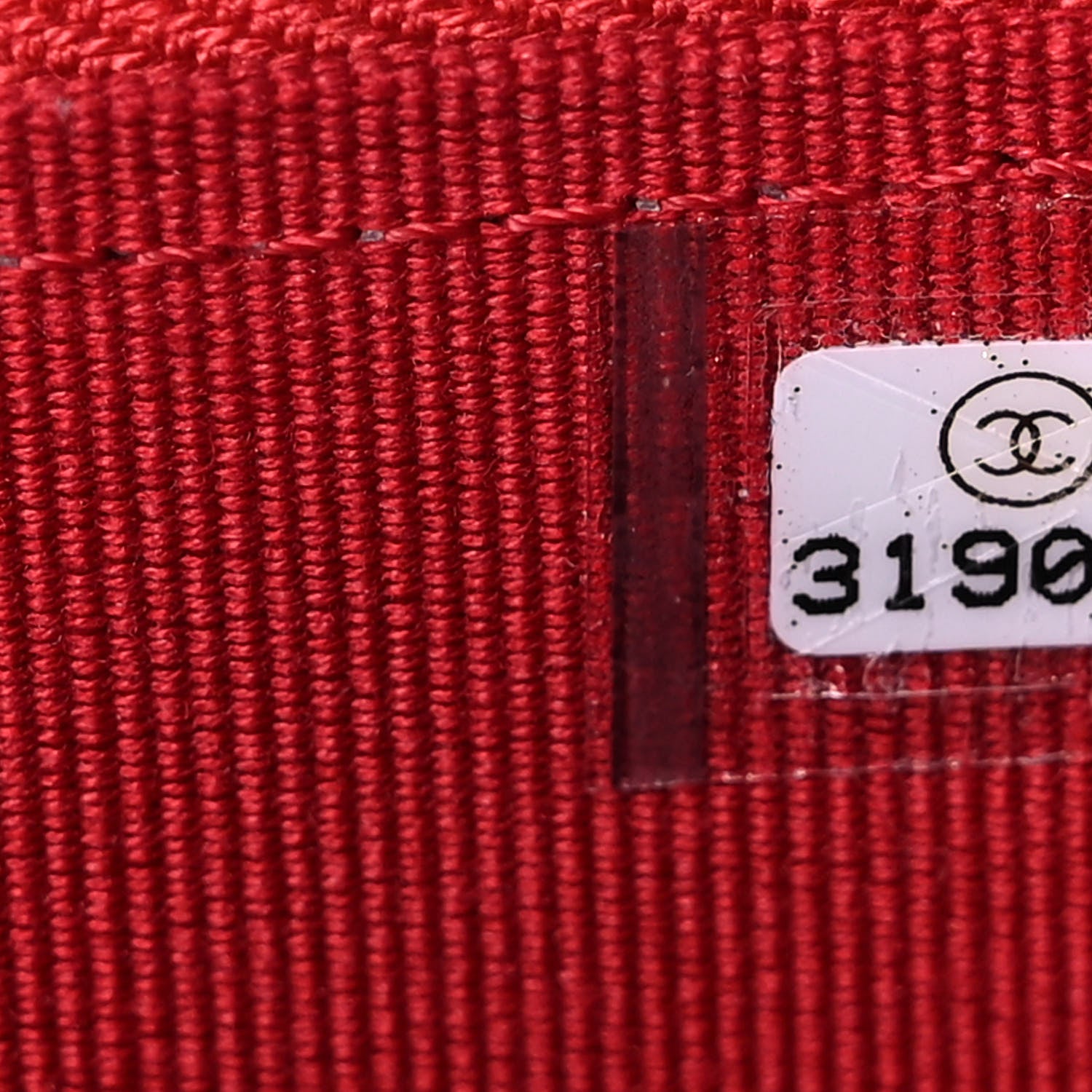 Chanel Lambskin Quilted Top Handle Mini Vanity Case With Chain Red 9 of 11