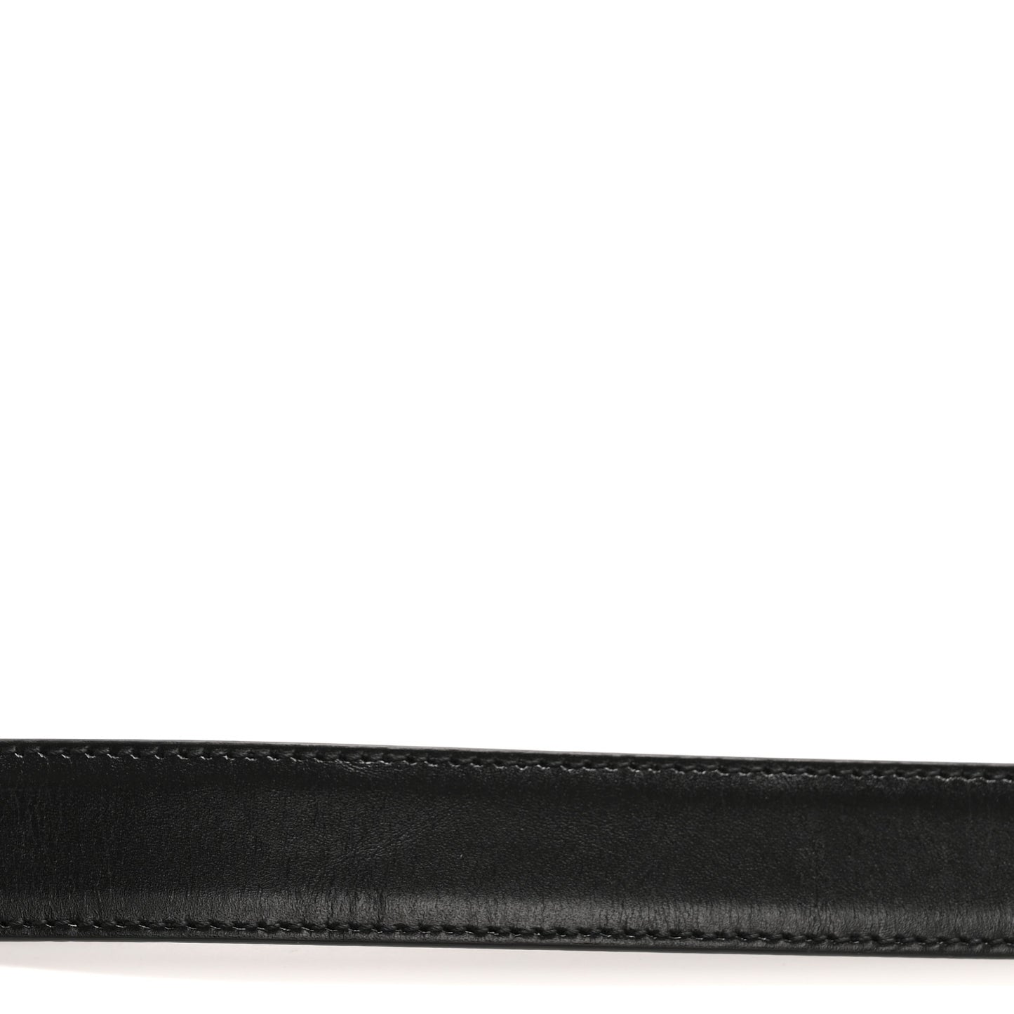 Box Calfskin Medium 25mm Triomphe 75 30 Belt Black