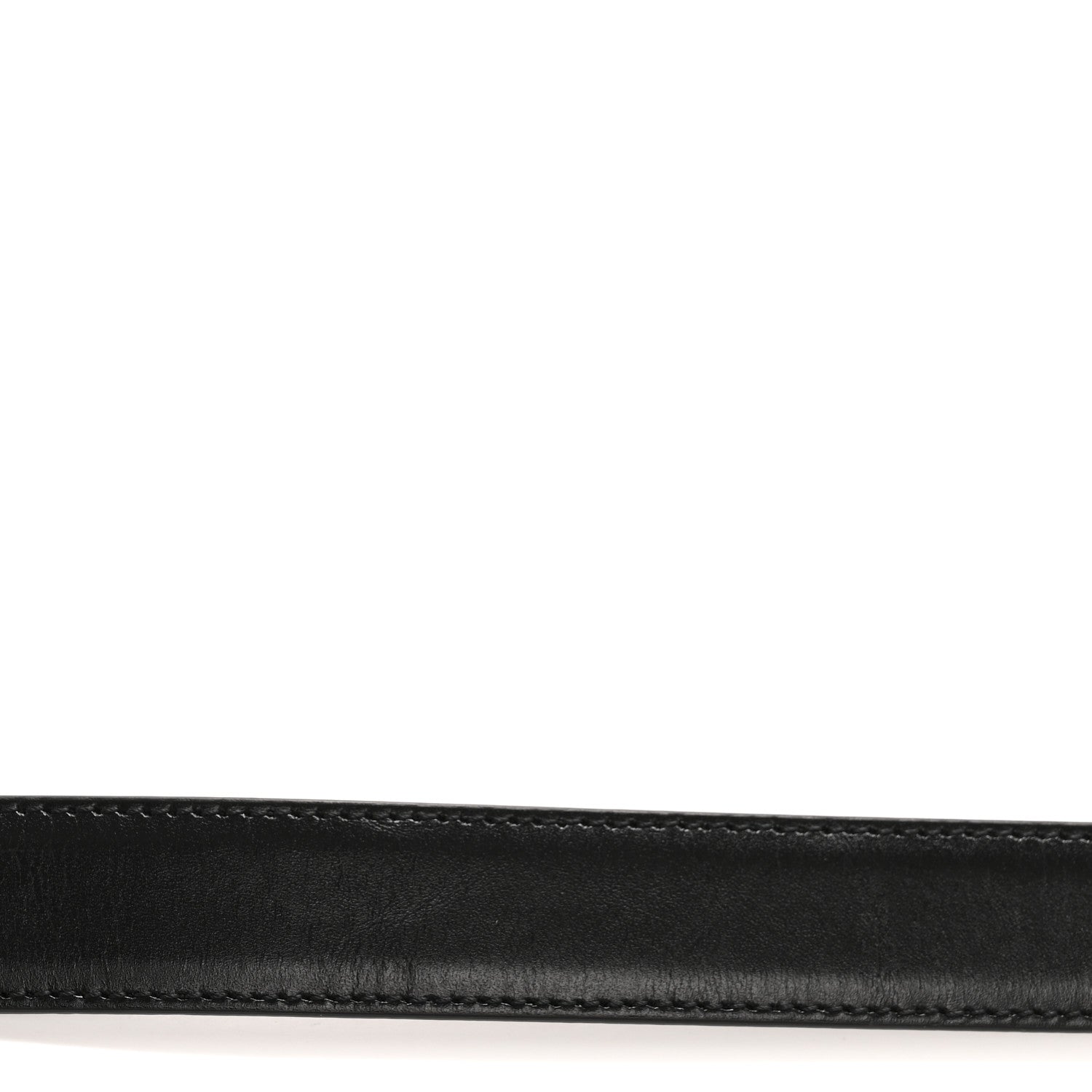 Celine Box Calfskin Medium 25mm Triomphe 75 30 Belt Black 9 of 9