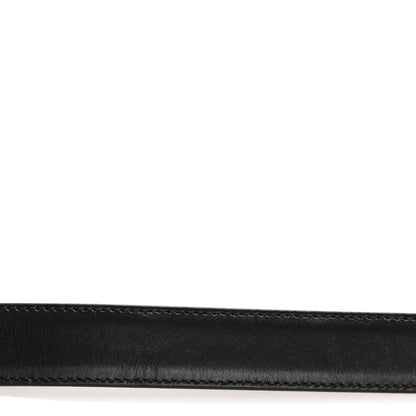 Celine Box Calfskin Medium 25mm Triomphe 75 30 Belt Black 9 of 9