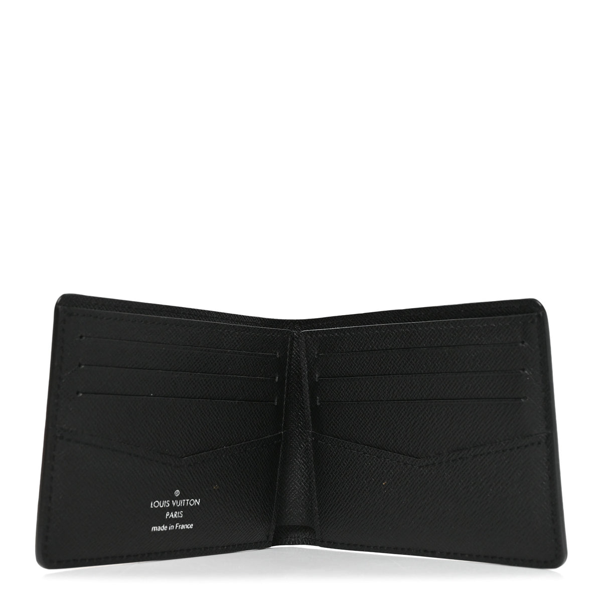 Louis Vuitton Epi Slender Wallet Black 5 of 7