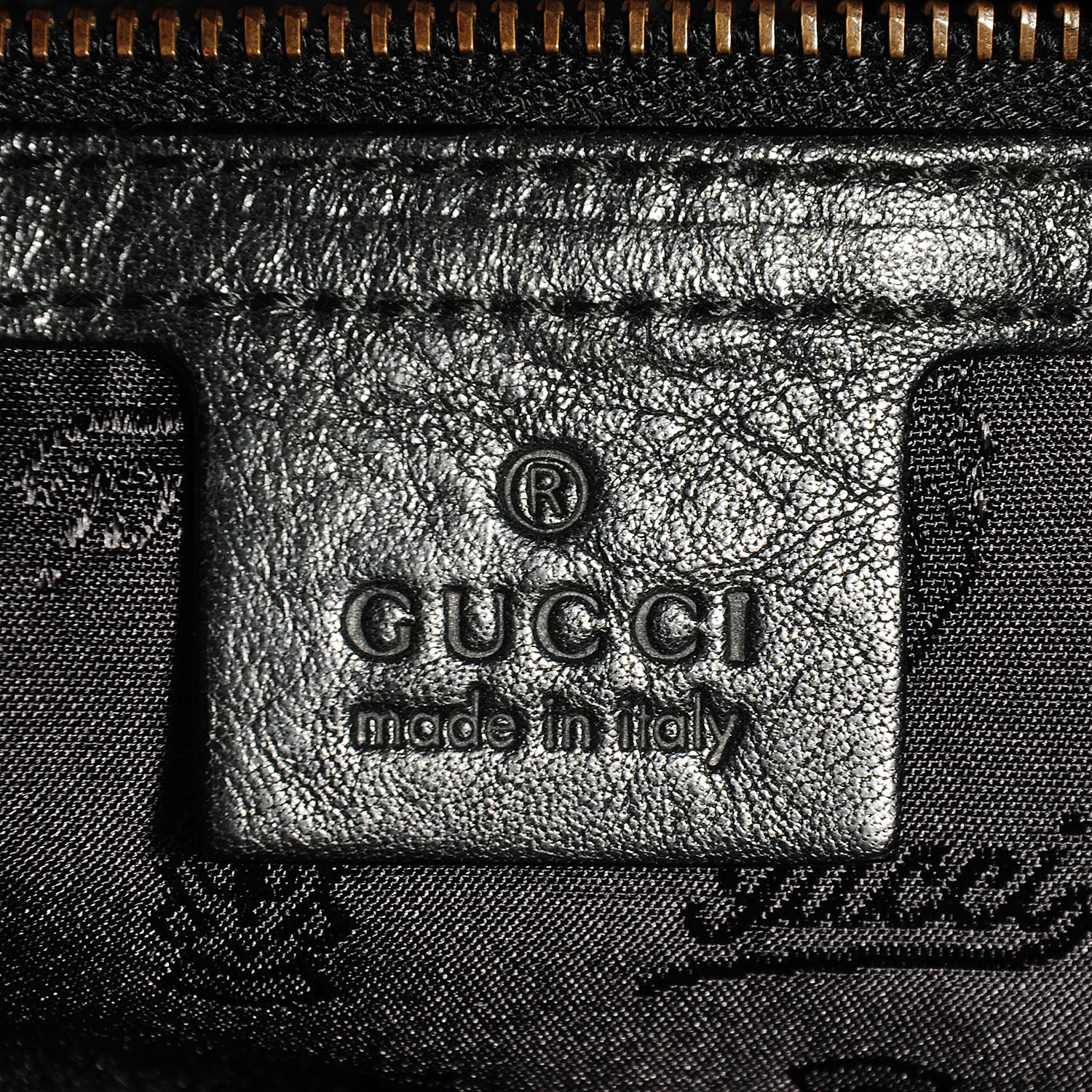 Gucci Leather Large Jockey Hobo Black 6 of 7