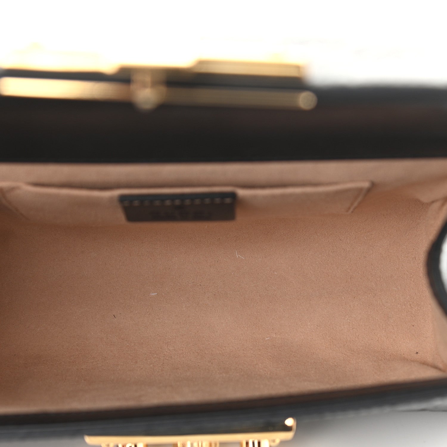 Gucci Guccissima Small Padlock Shoulder Bag Black 5 of 12