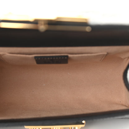 Gucci Guccissima Small Padlock Shoulder Bag Black 5 of 12