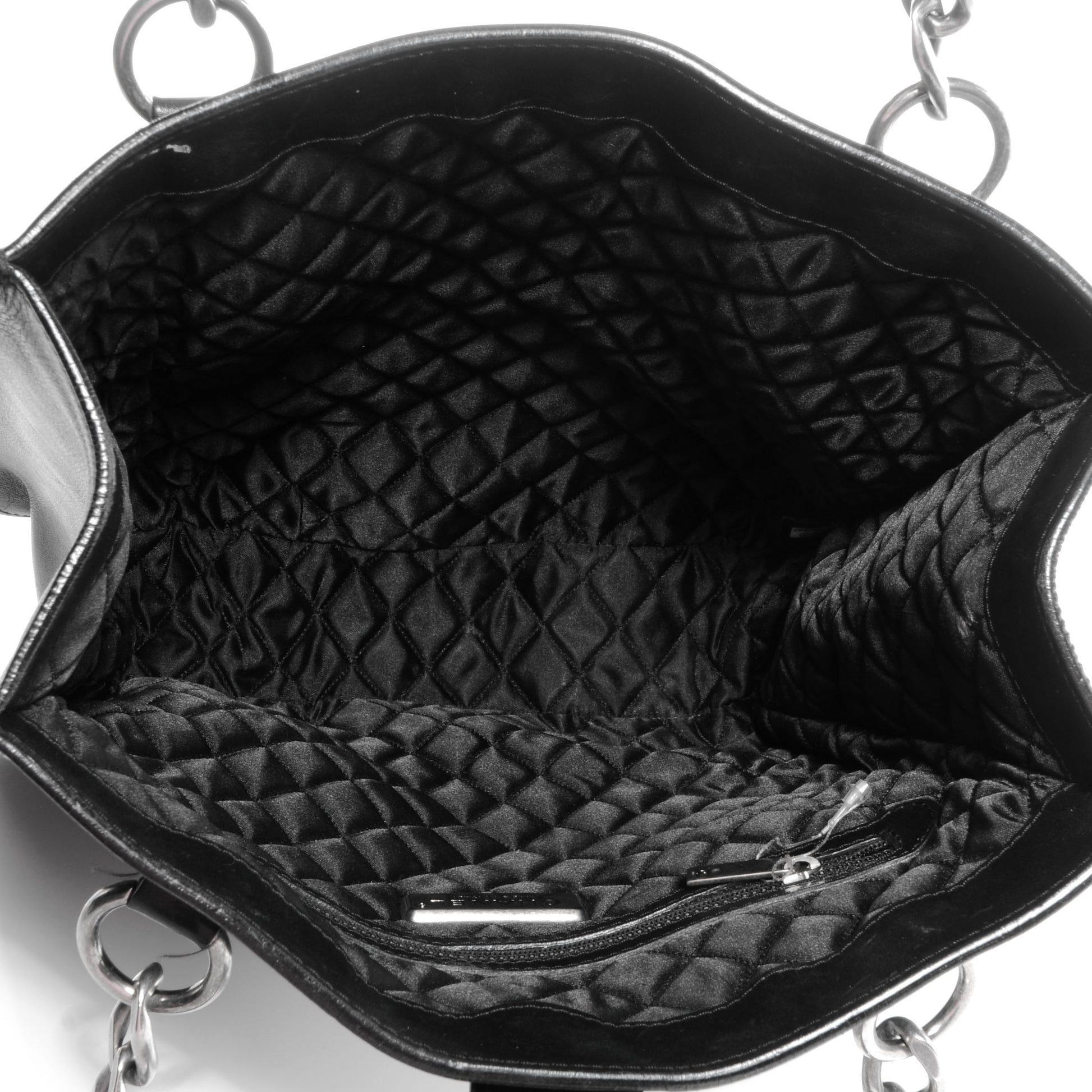 Chanel Calfskin Open Tote Black 5 of 8