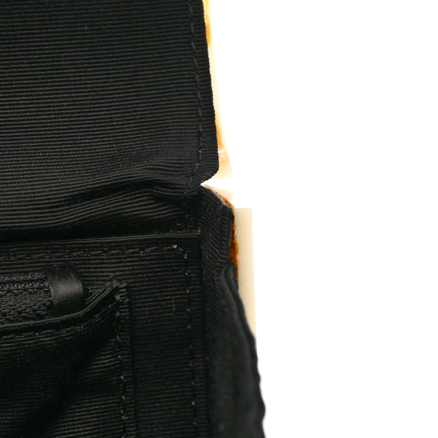 Acrylic Single Flap Black White