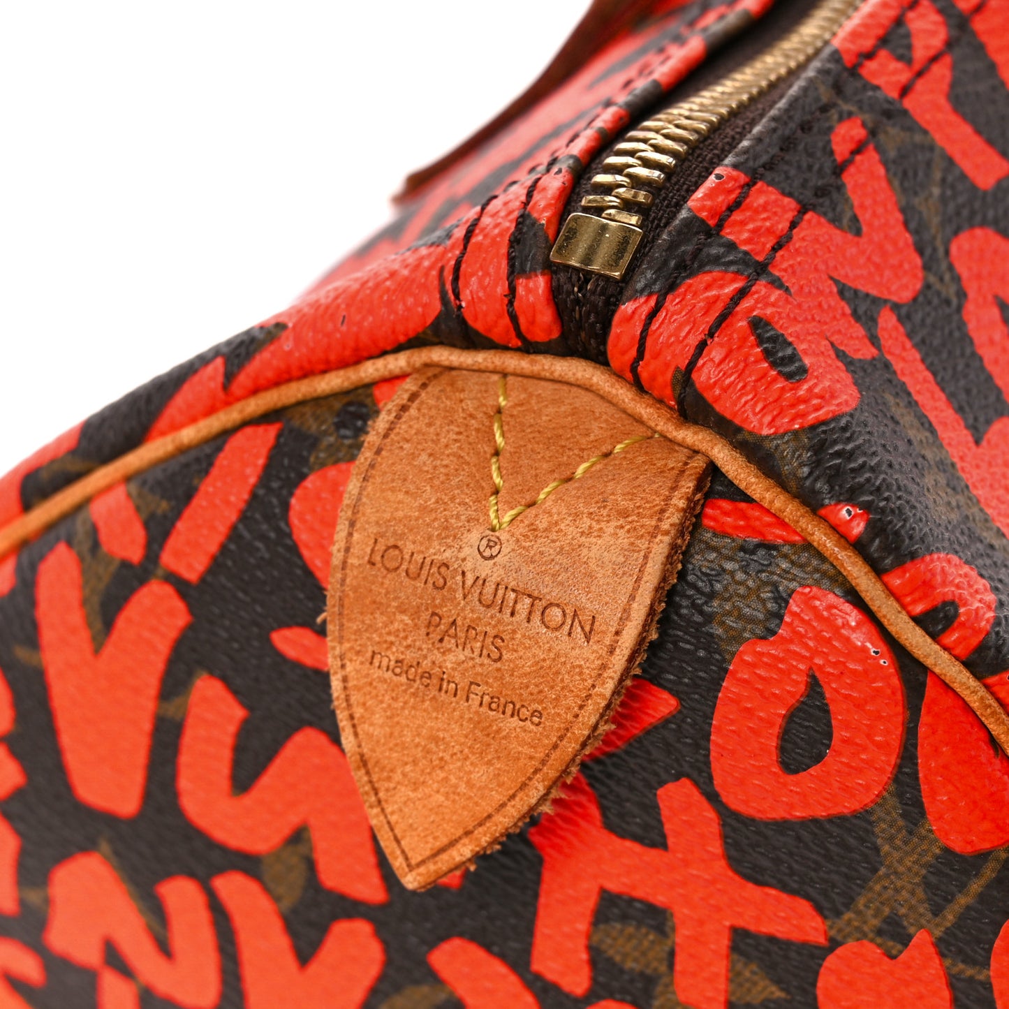 Monogram Graffiti Speedy 30 Orange