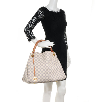 Louis Vuitton Damier Azur Artsy MM 2 of 8