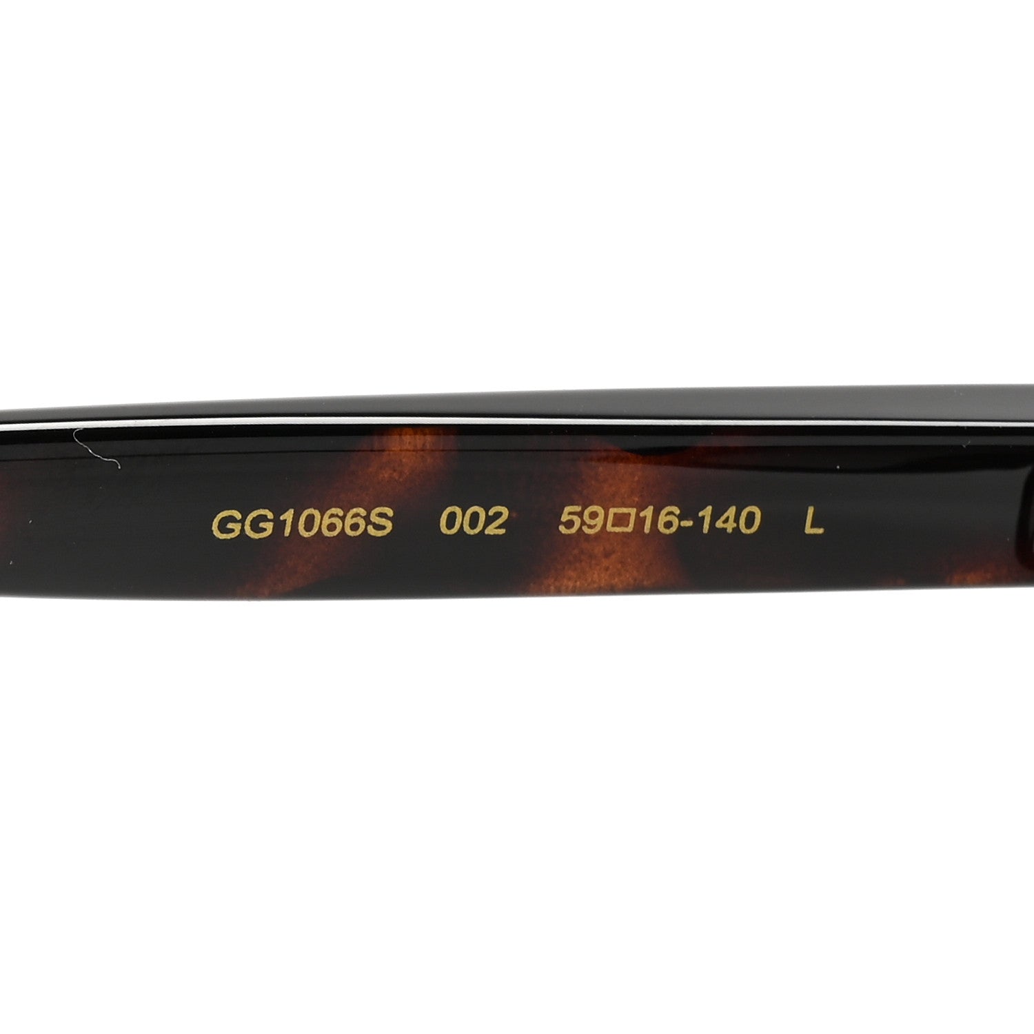 Gucci Acetate Interlocking G Square Sunglasses GG1066S Tortoise 5 of 8