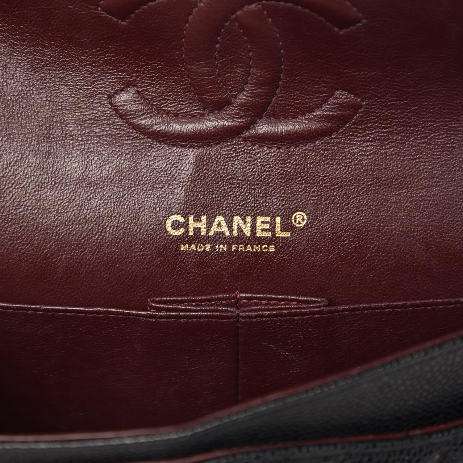 Chanel Caviar Quilted Medium Double Flap Black 6 of 13