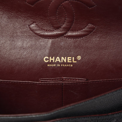 Chanel Caviar Quilted Medium Double Flap Black 6 of 13
