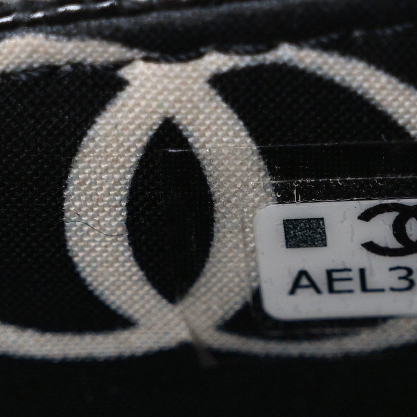 Caviar Quilted Coco Chanel Logo Clutch With Chain Flap Black