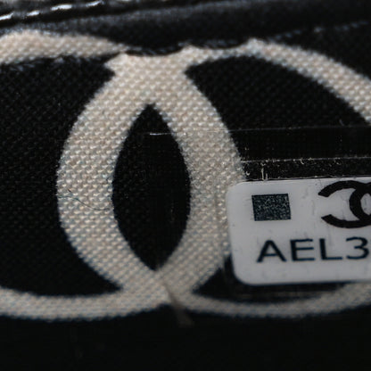 Chanel Caviar Quilted Coco Chanel Logo Clutch With Chain Flap Black 8 of 11