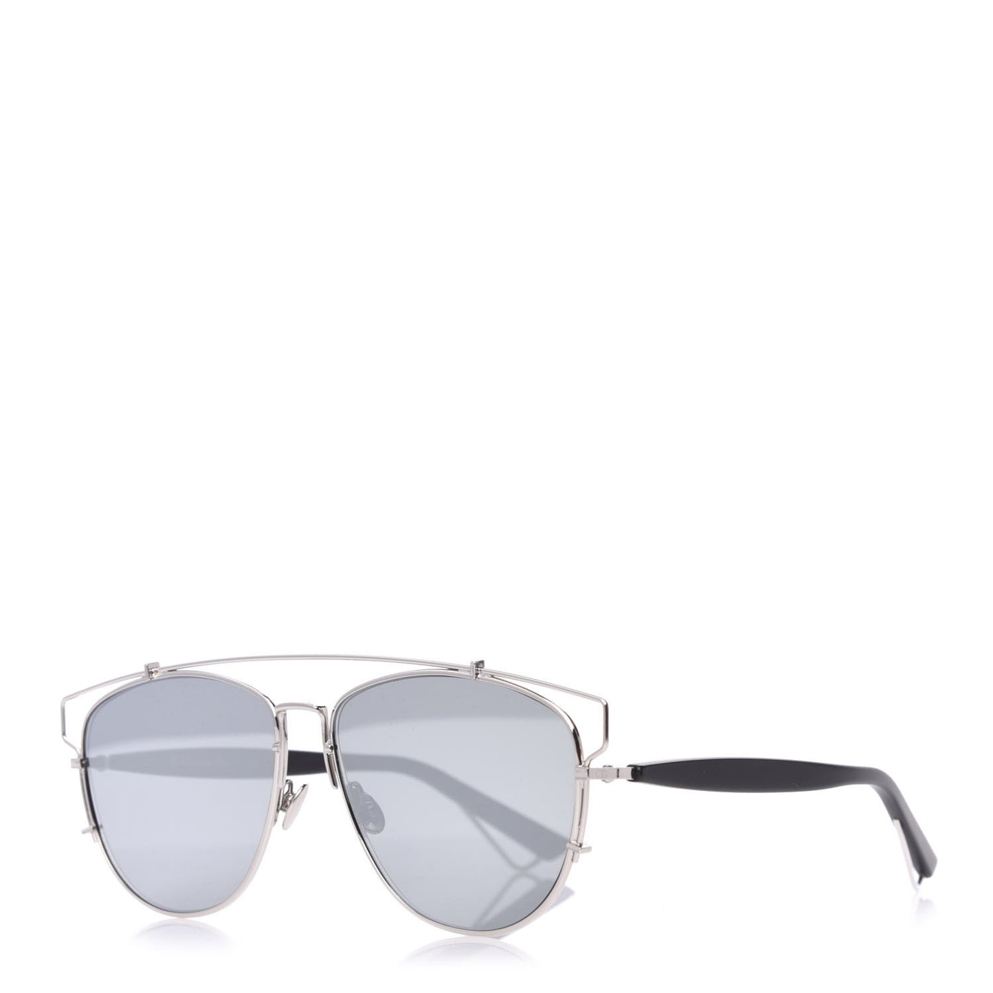 Mirrored Technologic Sunglasses Black
