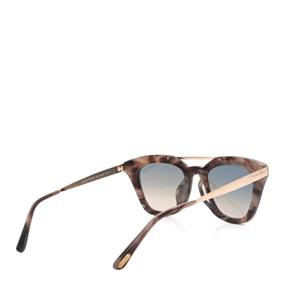 Tom Ford Acetate Anna Sunglasses TF575-F Brown Rose Gold 4 of 7