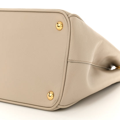 Prada Saffiano Large Galleria Double Zip Tote Pomice 10 of 14