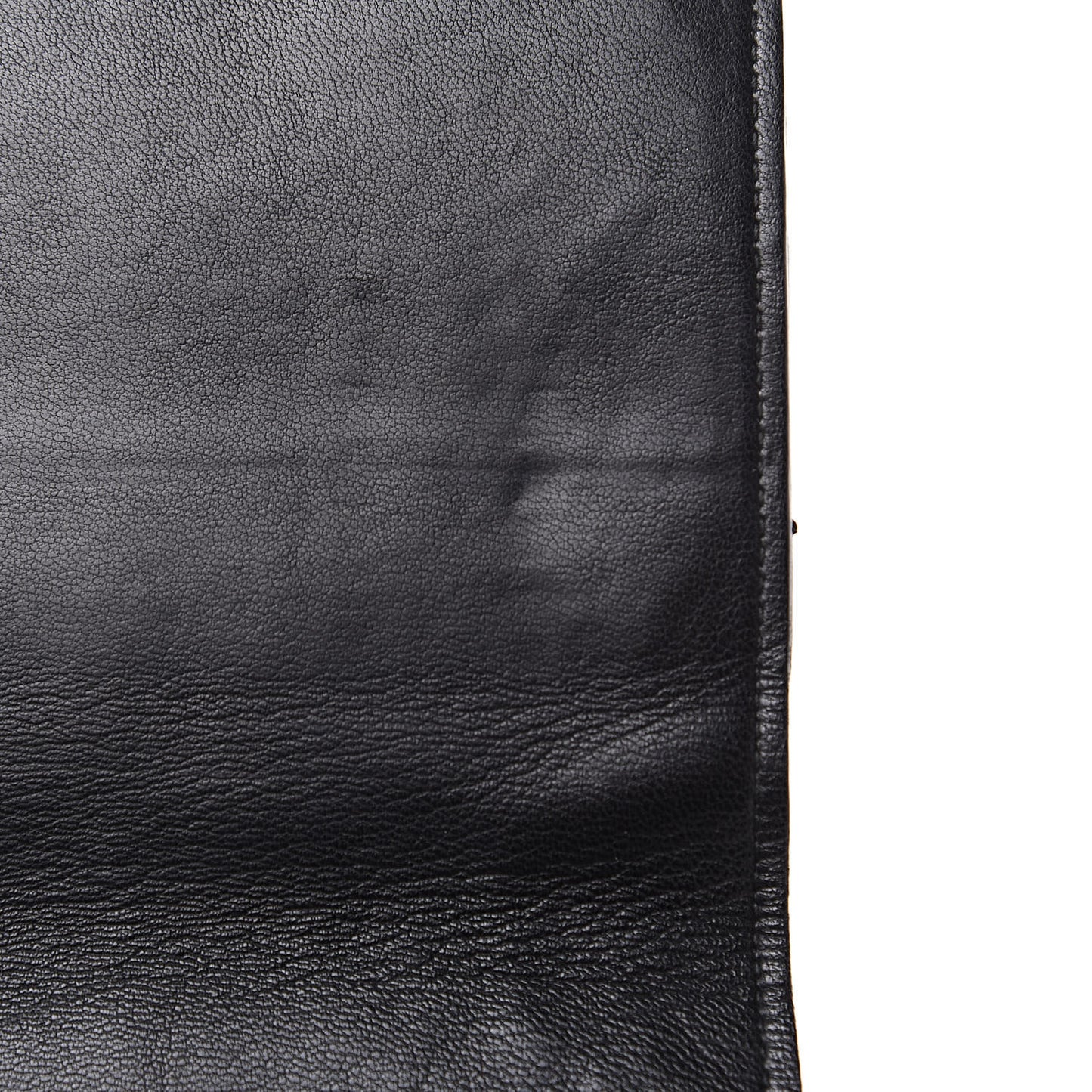 Lambskin Cannage Clutch Black