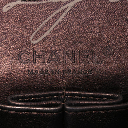 Chanel Metallic Aged Calfskin Quilted Medium Double Flap Gold 7 of 18