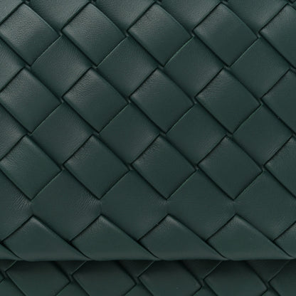 Bottega Veneta Nappa Intrecciato Small Cobble Messenger Bag Emerald Green 8 of 11