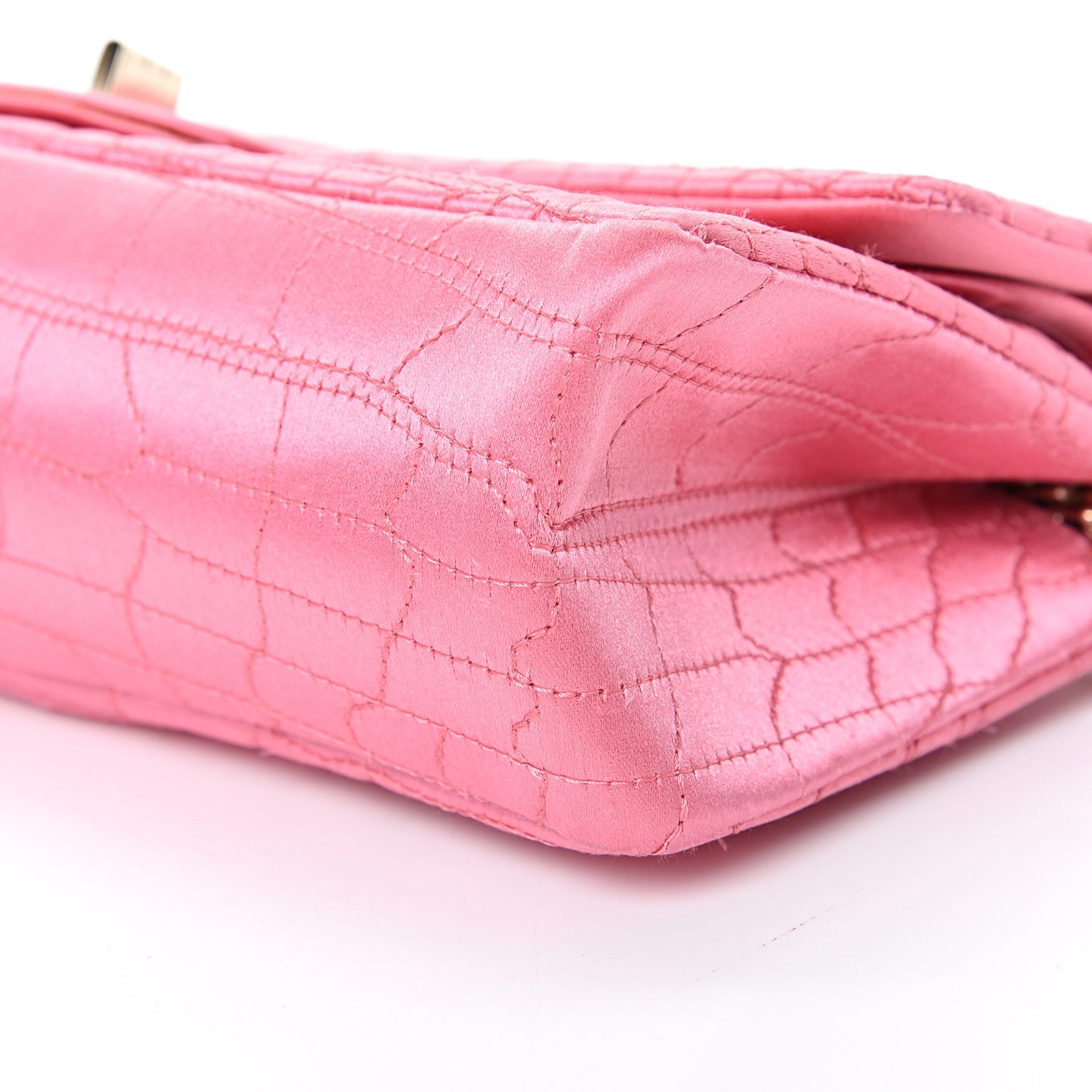 Satin Coco's Croc 2.55 Reissue East West Flap Pink