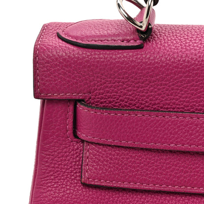 Hermes Togo Kelly Retourne 28 Rose Pourpre 13 of 18