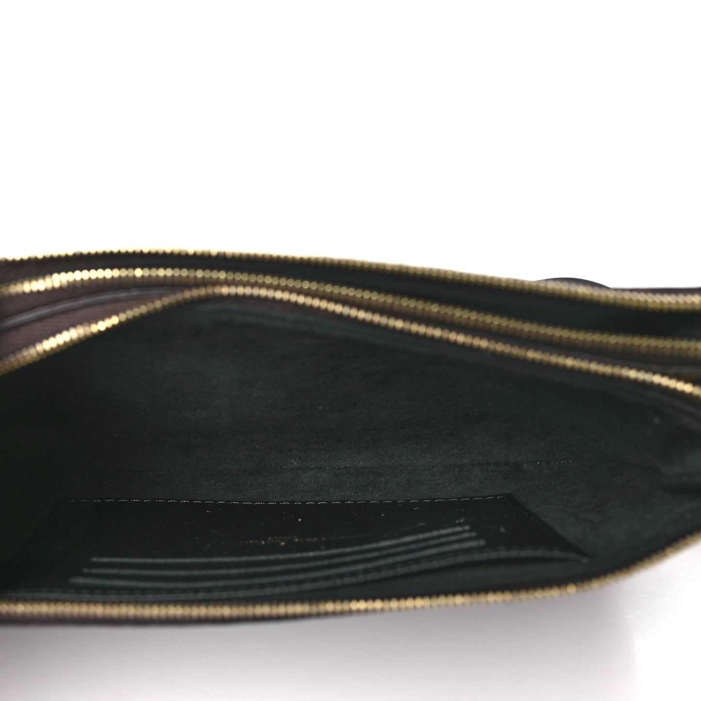 Reverse Monogram Giant Double Zip Pochette