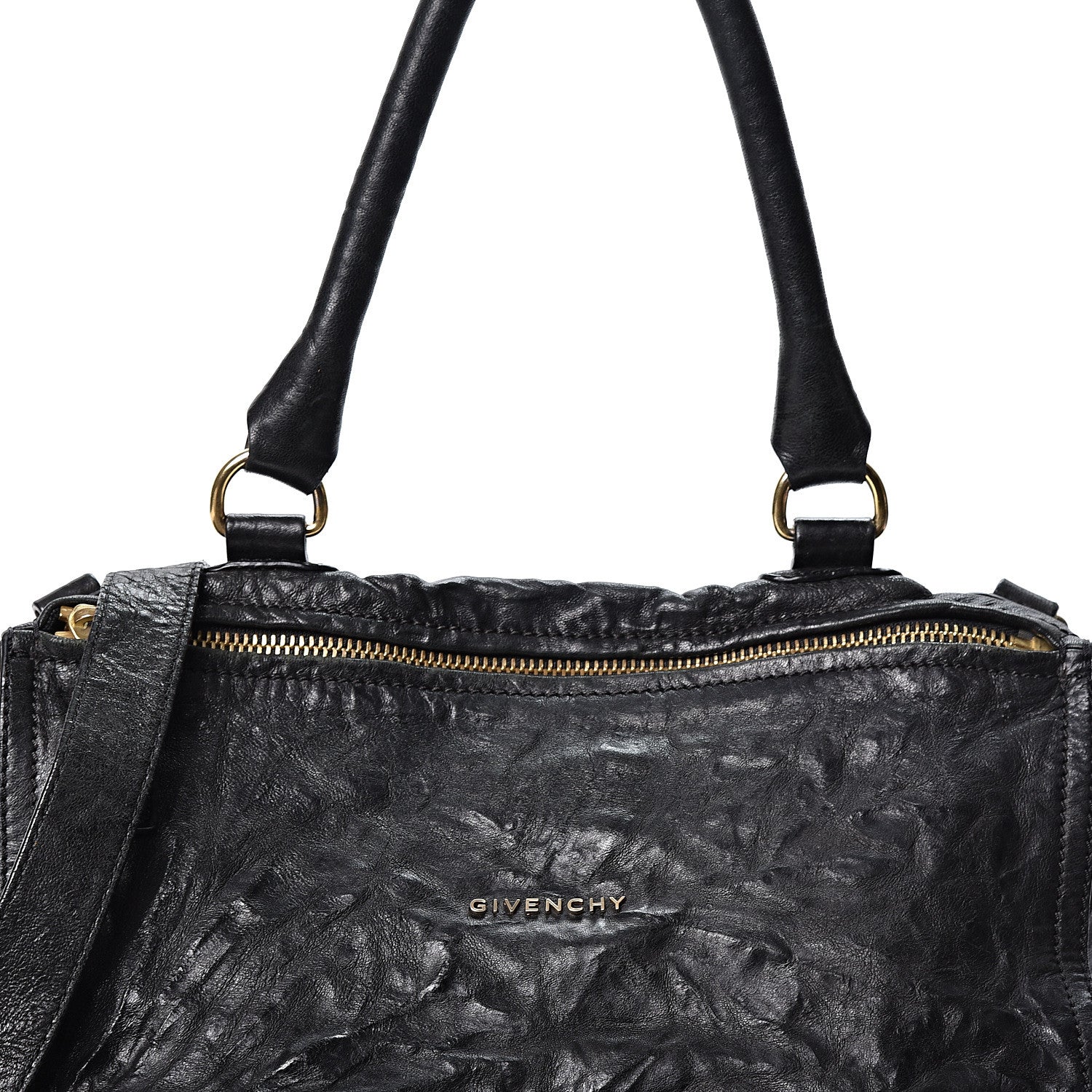 Givenchy Tumbled Sheepskin Medium Pandora Black 4 of 8