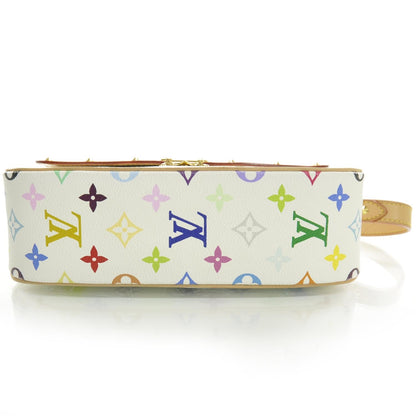 Louis Vuitton Monogram Multicolor Sologne White 4 of 9
