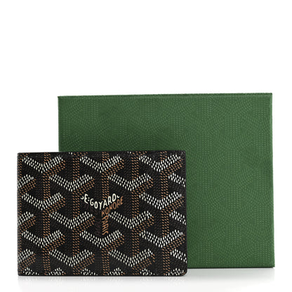 Goyard Goyardine Bi-Fold Victoire PM Wallet Black 8 of 8