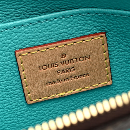 Louis Vuitton Monogram V Cosmetic Pouch Turquoise 6 of 6