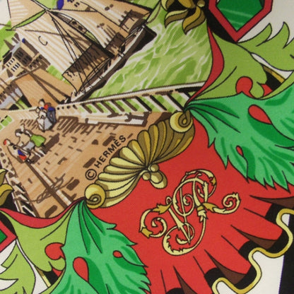 Hermes Silk L'entente Cordiale Scarf 90 6 of 7