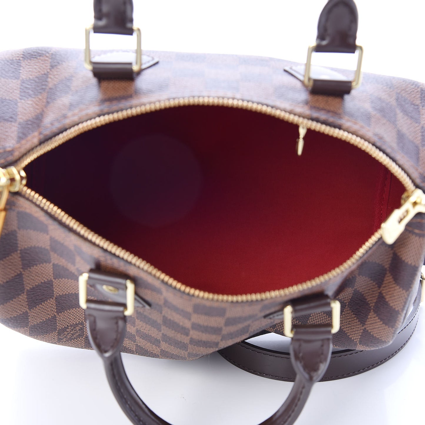 Damier Ebene Speedy Bandouliere 25