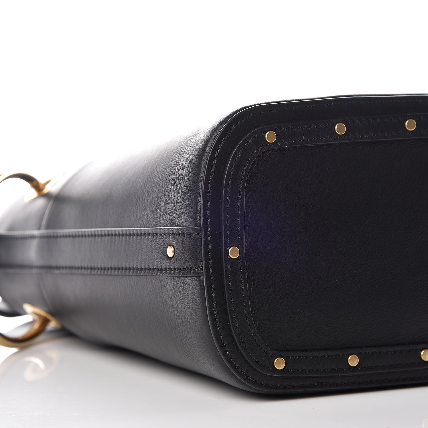 Chloe Smooth Calfskin Small Roy Bucket Bag Black 10 of 11