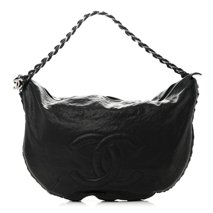 Chanel Calfskin Modern Chain Hobo Black 1 of 12