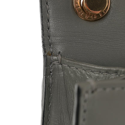 Bulgari Galuchat Calfskin Serpenti Forever Crossbody Bag Grey 14 of 14