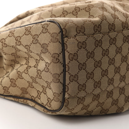 Gucci Monogram Large Sukey Tote Dark Brown 6 of 10