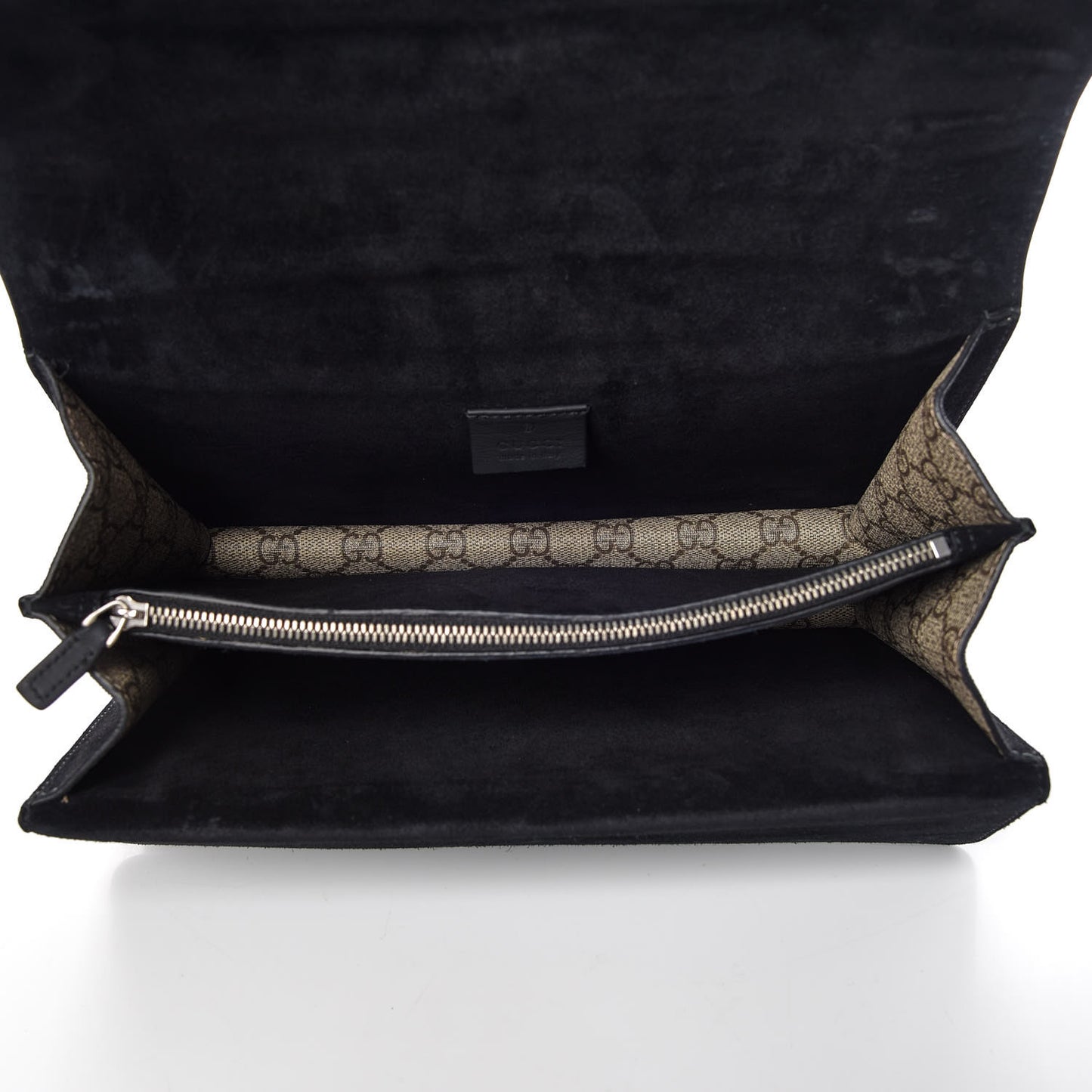 GG Supreme Monogram Small Dionysus Shoulder Bag Black