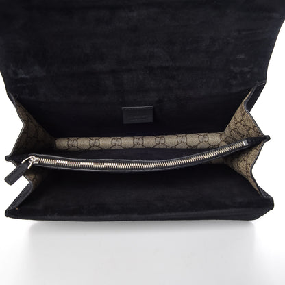 Gucci GG Supreme Monogram Small Dionysus Shoulder Bag Black 7 of 11