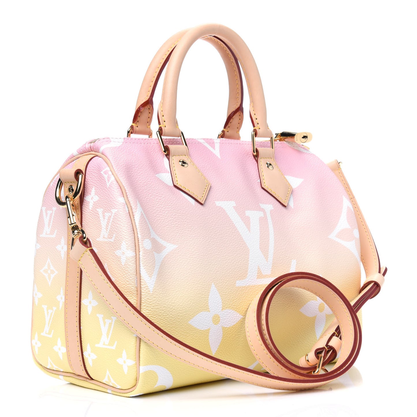 Monogram Giant By The Pool Speedy Bandouliere 25 Light Pink