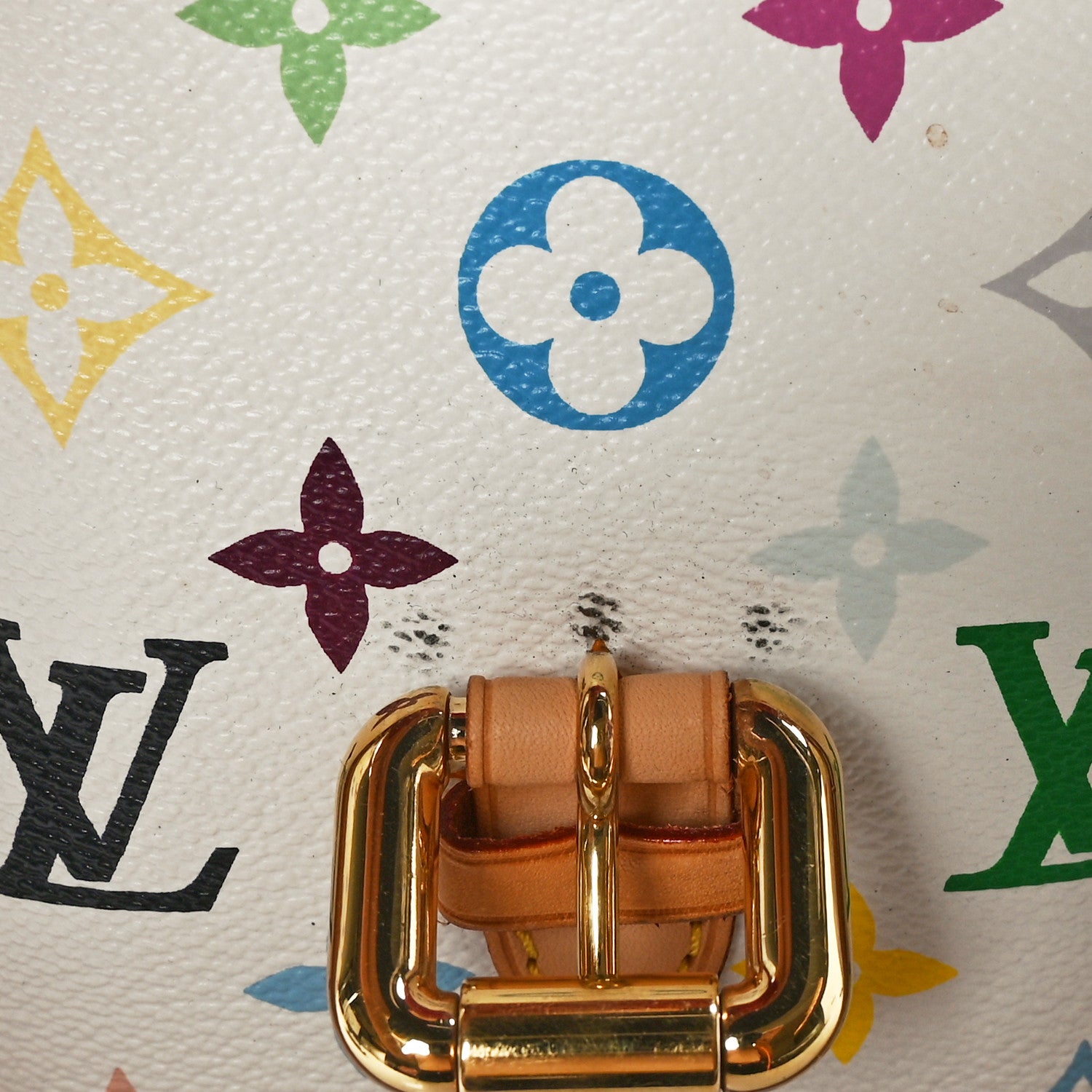 Louis Vuitton Monogram Multicolor Aurelia MM White 9 of 9