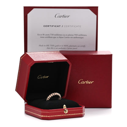 Cartier 18K Pink Gold SM Clash De Cartier Ring 56 7.5 5 of 5