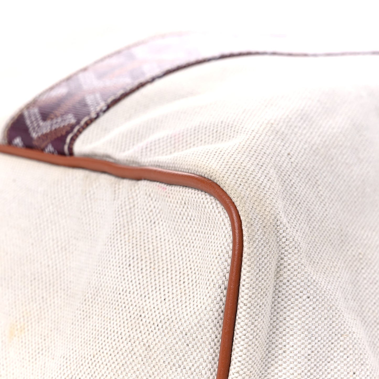 Goyardine Reversible Pertuis GM Burgundy