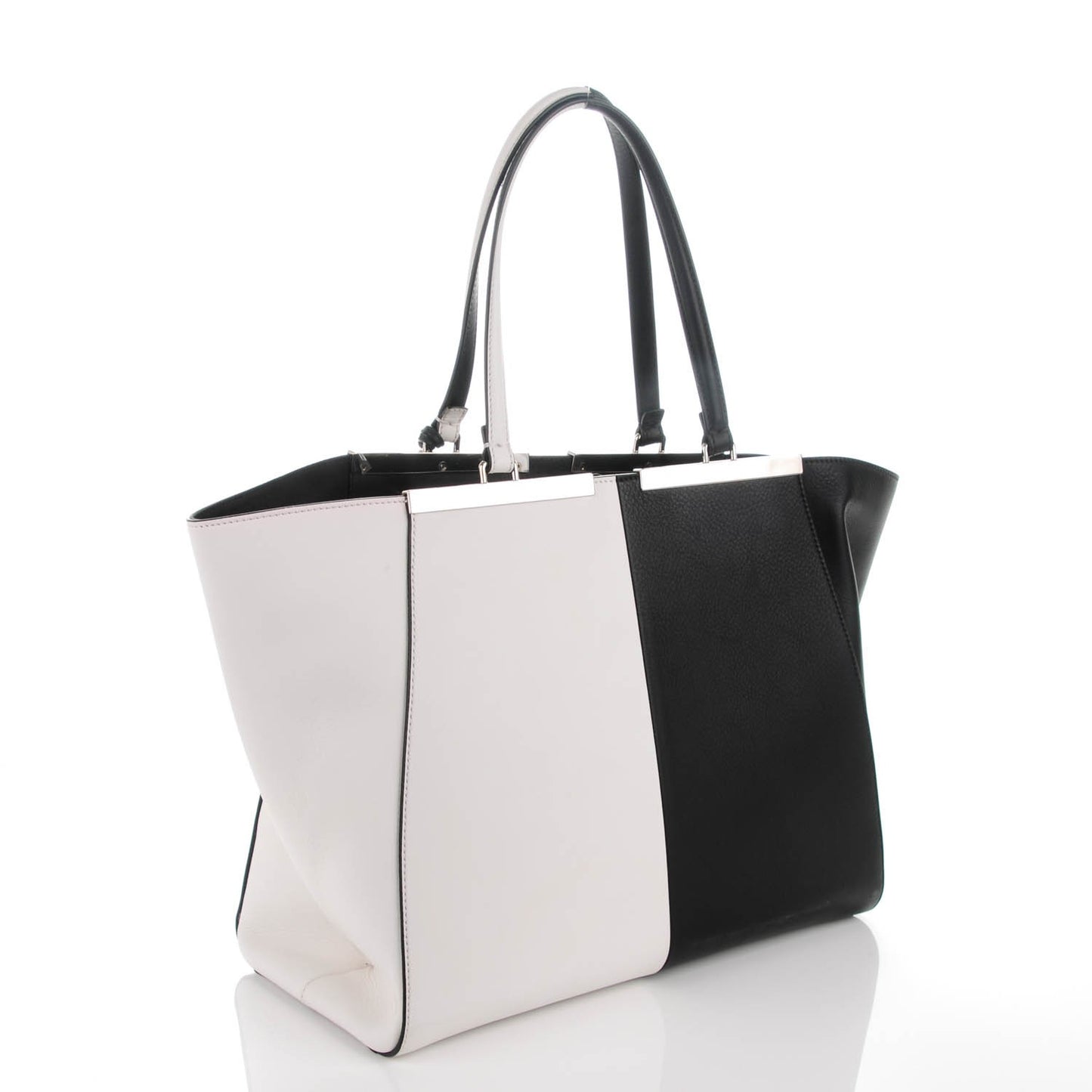 Vitello Circuit Inlay Large 3Jours Tote Black Multicolor