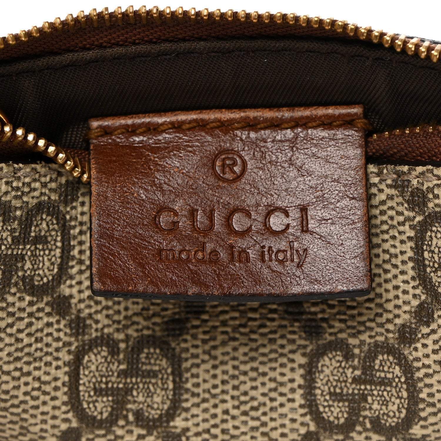 Gucci GG Supreme Monogram Key Case Brown 6 of 7