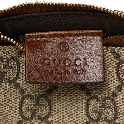 Gucci GG Supreme Monogram Key Case Brown 6 of 7