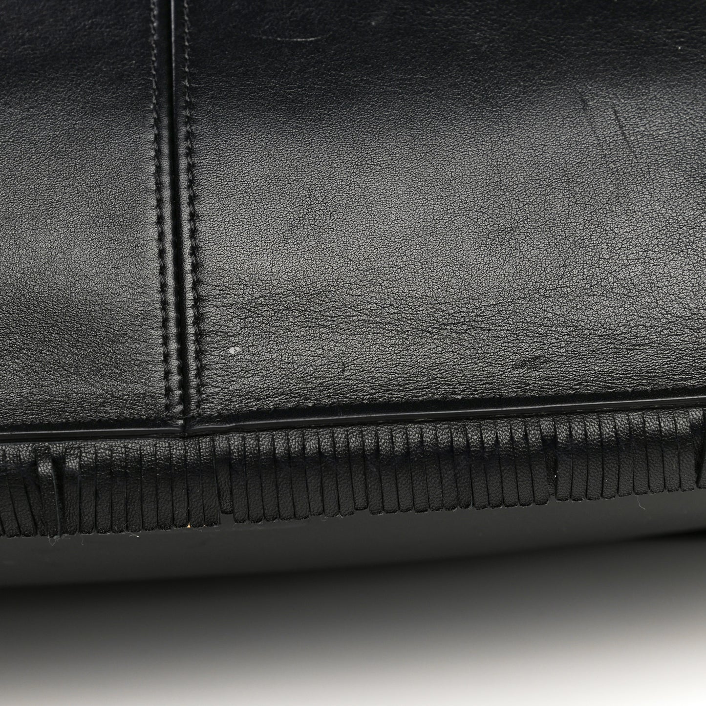 Calfskin The Rope Crossbody Bag Black
