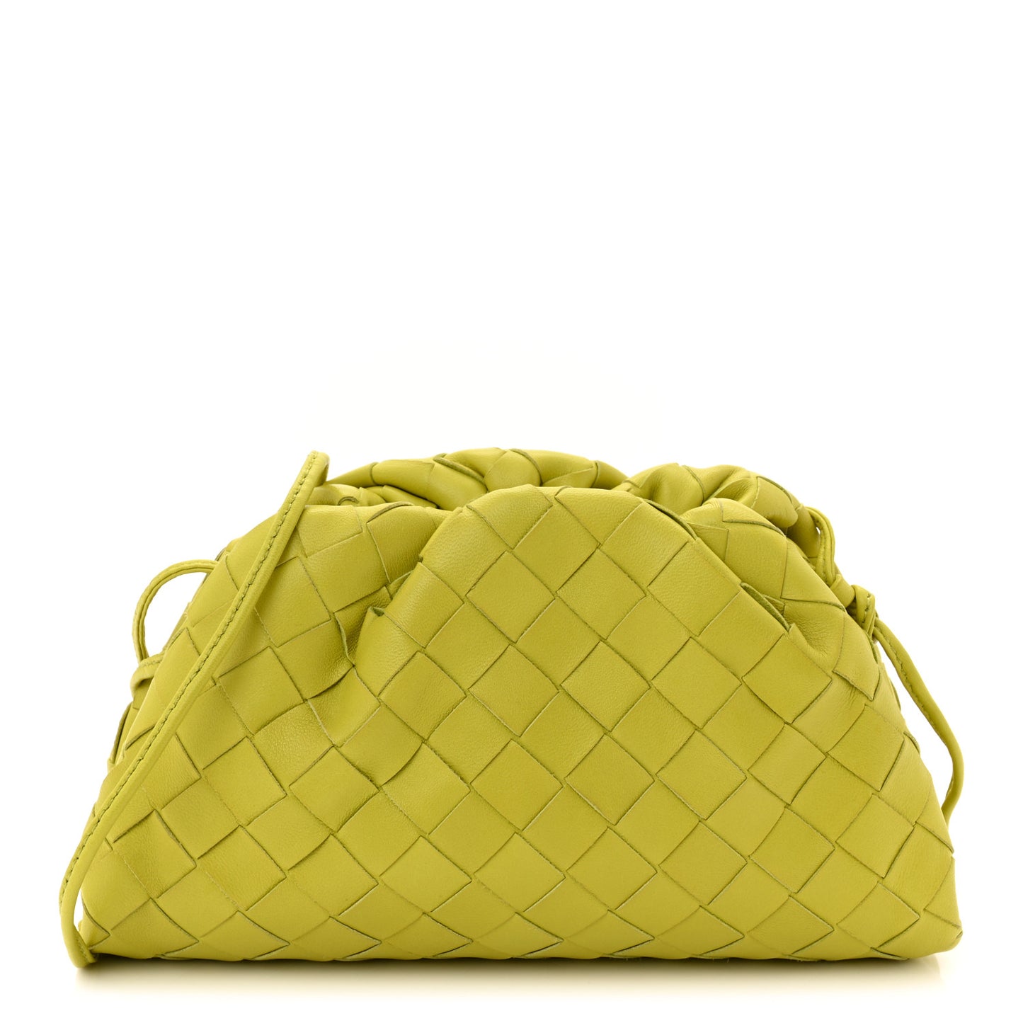 Nappa Intrecciato The Mini Pouch Kiwi