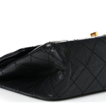 Chanel Aged Calfskin Quilted 2.55 Reissue 226 Flap Black 9 of 10